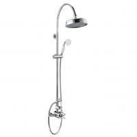 Villeroy & Boch Thermostatic Shower Set Fixed Head & Hand Set Chrome 