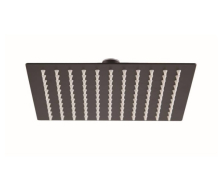 Niagara Observa Slimline 200mm Square Shower Head - Matt Black - CLEARANCE