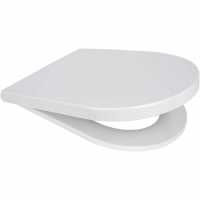 Rainbow Middle D Style Soft Close Quick Release Toilet Seat - 87310 - Euroshowers