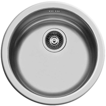 Pyramis Merlin 450 x 150mm Inset Round Bowl Kitchen Sink