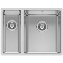 Pyramis Astris 575 x 440mm 1.5 Bowl Right Hand Undermount Kitchen Sink