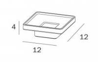 Inda Lea Freestanding Tumbler and Holder A1810Z