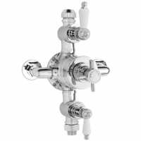 Traditional Triple Exposed Shower Valve