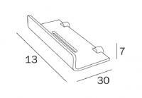 10mm Angled Thermostatic and Lockshield Radiator Valve - Chrome/White