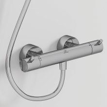 Ideal Standard Ceratherm T100 Complete Concealed Thermostatic Dual Outlet Shower Kit