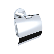 Jaquar Continental Chrome Toilet Roll Holder With Cover  