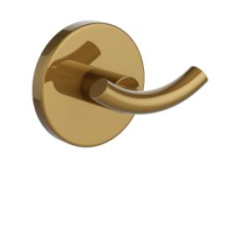 Jaquar Continental Bright Gold PVD Double Robe Hook 