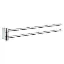 Smedbo Air Chrome Swing Arm Towel Rail