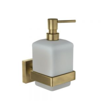 Jaquar Kubix Prime Antique Bronze Soap Dispenser And Holder