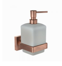 Jaquar Kubix Prime Antique Copper Soap Dispenser And Holder