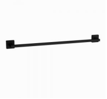 Jaquar Kubix Prime 600mm Black Matt Towel Rail  