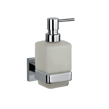 Jaquar Kubix Prime Chrome Soap Dispenser And Holder