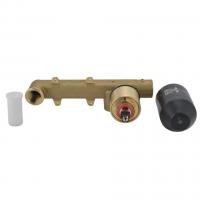 Sagittarius Churchman 3 Hole Wall Mounted Bath Filler Tap Gold