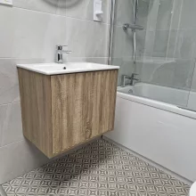 Scudo Bota 500 Earth Red Freestanding Vanity Unit