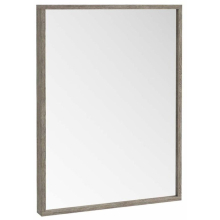 Scudo Ambience Grey Oak 800 x 600mm Mirror