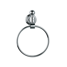 Jaquar Queen's Collection Chrome Round Towel Ring 