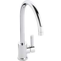 Abode Trydent 1.5 Bowl Inset Stainless Steel Sink & Specto Tap Pack