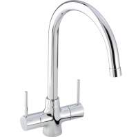 Abode Matrix 1.5 Bowl Right Hand Undermount Stainless Steel Sink & Specto Tap Pack