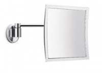Inda Wall-mounted magnifying mirror, with jointed arm