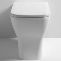 Bliss Square Back to Wall Pan Toilet & Soft Close Seat