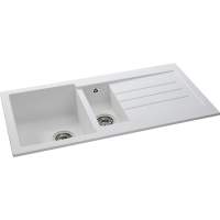 Abode Trydent 1.5 Bowl Inset Stainless Steel Sink & Nexa Tap Pack