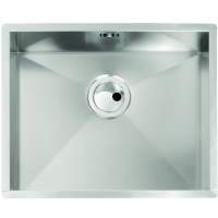 Abode Matrix R0 Square 1 Bowl Undermount Kitchen Sink - Stainless Steel 500mm