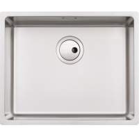 Abode Matrix R15 1 Bowl Undermount / Inset Kitchen Sink - Stainless Steel 500mm
