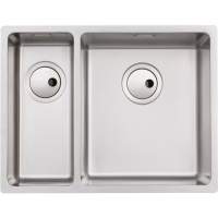 Abode Matrix R15 1.5 Bowl Right Hand Undermount / Inset Kitchen Sink - Stainless Steel