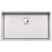 Abode Matrix R15 XL 1 Bowl Undermount / Inset Kitchen Sink - Stainless Steel