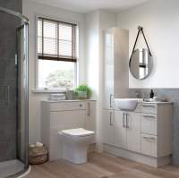 Bayswater Plummett Grey Traditional WC Cabinet 