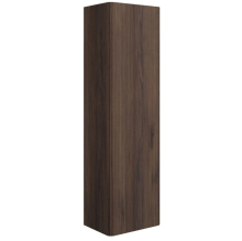 Ancona 350mm Textured Walnut Wall Hung Tall Unit