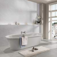  Turin Marble Ultramatt Nuance Waterproof Shower Board 