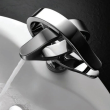 Abacus Ki Black Monobloc Basin Mixer Tap