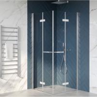 Dawn Asteria 900mm Chrome Double Bi-fold Corner Entry Walk-in Wetroom