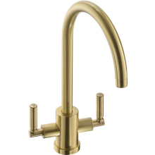 Abode Atlas Brushed Brass Kitchen Tap