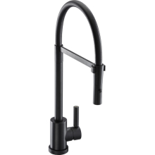 Abode Atlas Professional Matt Black Single Lever Kitchen Tap