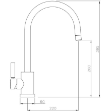 Abode Atlas Quad Brushed Nickel Kitchen Tap