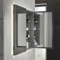 HiB Atrium 50 LED Bathroom Mirror Cabinet - 53000