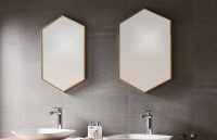 HIB Georgia 600 Decorative Bathroom Mirror - 600mm