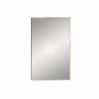 Docklands Rectangular Mirror - 500 x 800 - Brushed Brass - Origins Living
