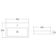 Scudo Bella 800 Davos Oak Wall Hung Vanity