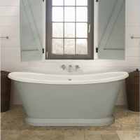 Boat 1800 x 800 Double-Skinned Freestanding Bath 1800 x 800 - White or Bespoke Colour By BC Designs