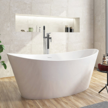 Clearwater Florenza 1828 x 864 Clear Stone Freestanding Bath