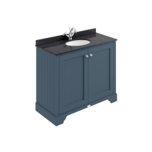 Bayswater Traditional 1000mm 2 Door Stiffkey Blue Basin Cabinet
