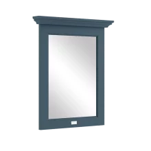 Bayswater Stiffkey Blue 600mm Flat Bathroom Wall Mirror