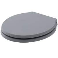 Bayswater Porchester Traditional Soft Close Toilet Seat - Plummett Grey