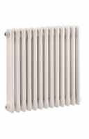 Bayswater Nelson 600 x 606mm Triple Column Tradtional Radiator - White