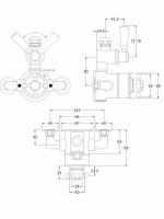 Tailored Tenby Traditional Dual Head Exposed Thermostatic Shower Valve