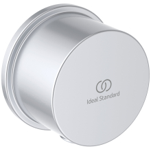 Ideal Standard Idealrain Round Wall Elbow - Silver