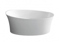 Delicata Cian Solid Surface Freestanding Bath, 1520 x 715 By BC Designs 